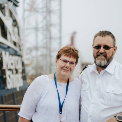 Renier Marx en zijn vrouw Evilin